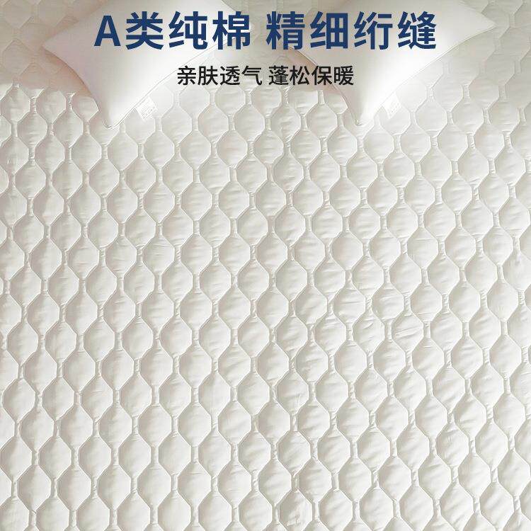 棉防螨床笠防螨虫床垫保护罩儿笠童滑床床罩单防尘防FS756870床罩