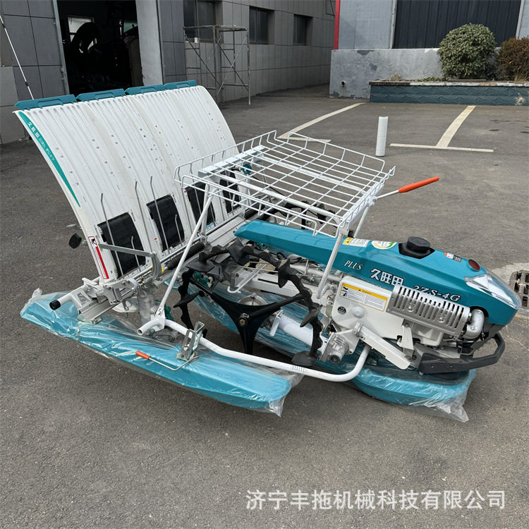 汽油步进式手扶插秧机4行6行高速精准四冲程水稻种植机秧苗移栽机