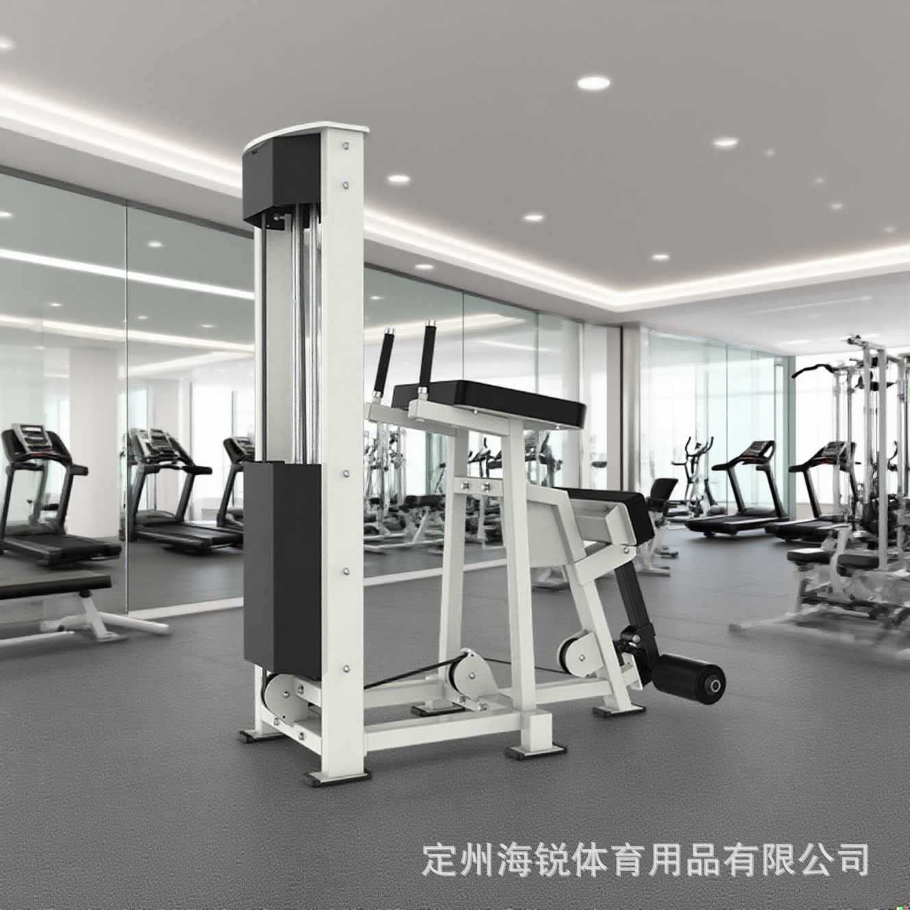 商用站立式小腿提踵训练器