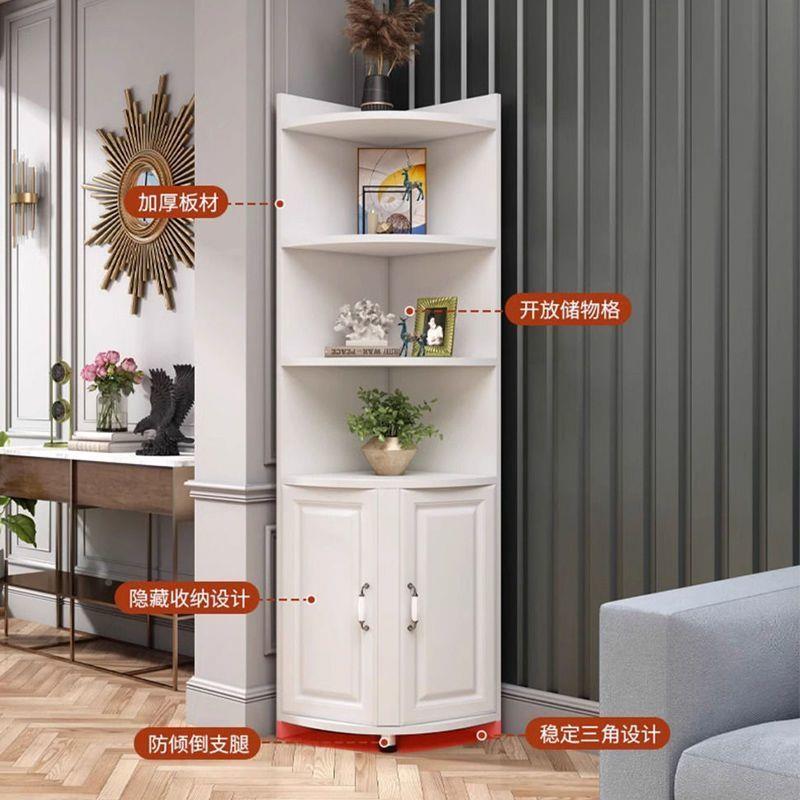 门玄柜玄关家关用置物柜墙厅角三角小户型角柜现代简约入BUO门柜
