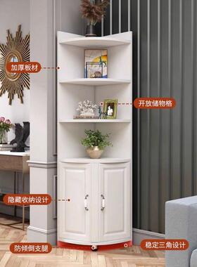 门玄柜玄关家关用置物柜墙厅角三角小户型角柜现代简约入BUO门柜