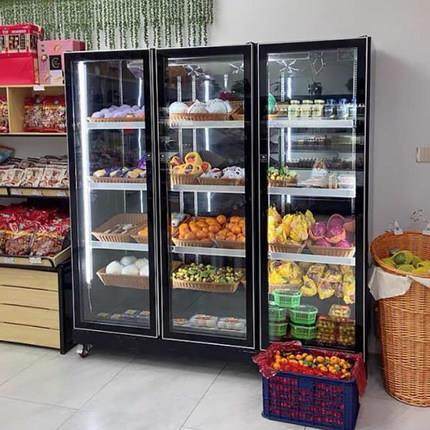 柜LLZ超市果店冷藏展示示立式水蔬菜冷鲜展冰柜商用水果保鲜柜