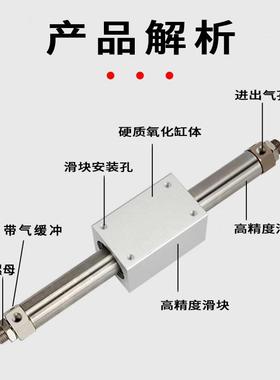 磁偶式CCS气动杆气缸RS1016202M53240X010200300*400双无作用