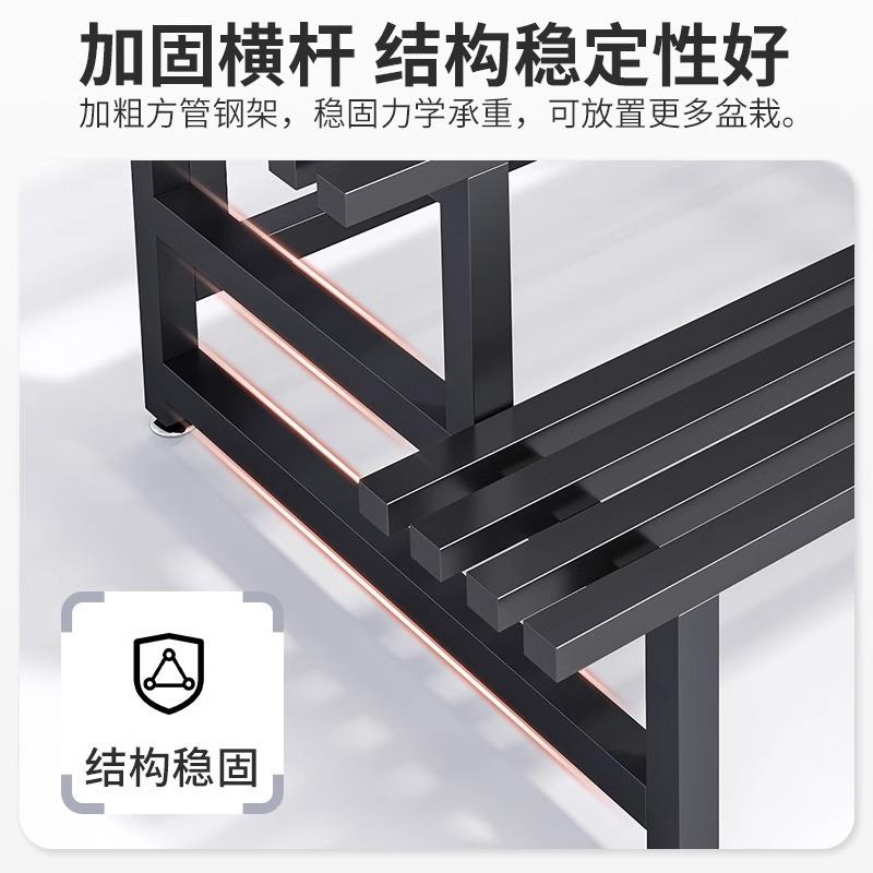 明峥家R61具厂不锈钢花架物晒架阳置台户外架庭院室外花子防水防2
