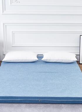 Z折叠床垫软垫榻睡榻米海绵垫单人学VZE生宿舍租午房打地Q铺可定