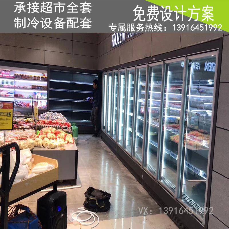 双门门饮料展示柜三门四MZQ冷冻海鲜速水冻汤圆饺超市专新品用保