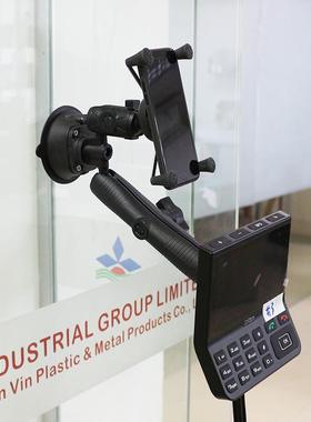 XRS越野大吸真力空吸盘1英球头支架车挡玻璃寸一拖双二双球吸盘支