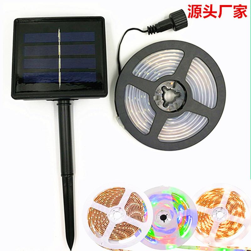ED太阳能软灯条管能3V滴L胶套防水灯带柔性太阳灯7887绿化照明