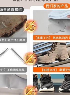 新款锈不钢工作加台厨专用房商用厚饭店剁骨桌子77458长方形台面操作台