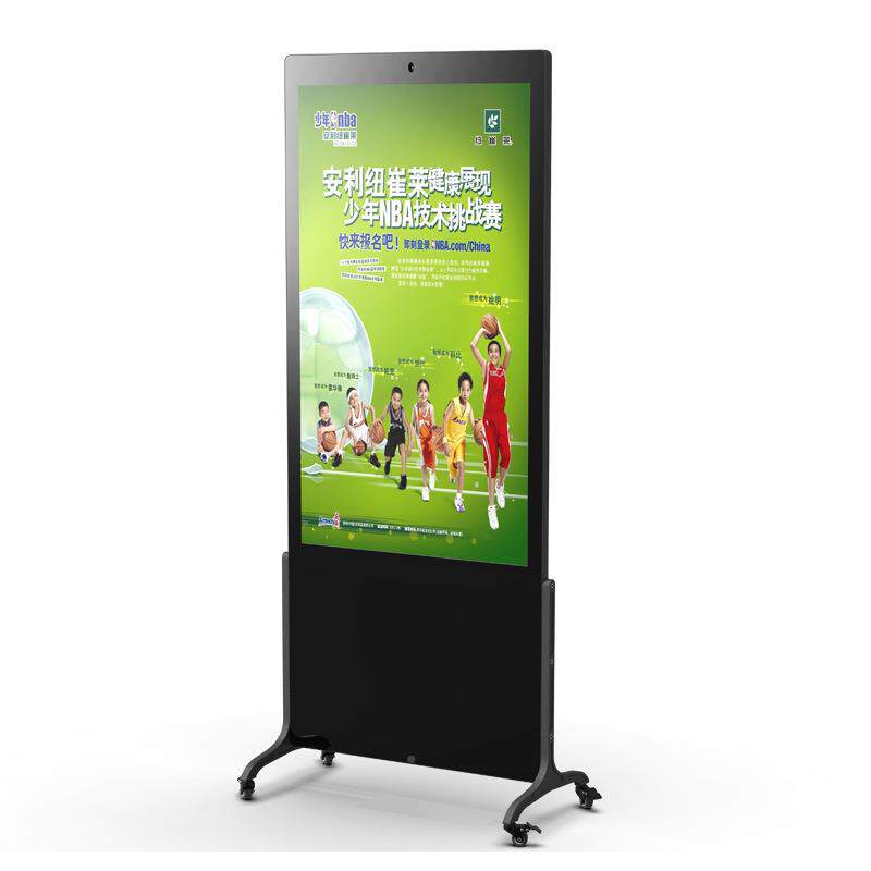 数字标信牌广告联网息脑发布落地触QHV摸查询机安机卓/电系统广告