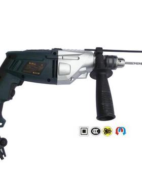 钻CCM1480w铝头全铜钻线45h正反调速手电冲击两用多功能电钻