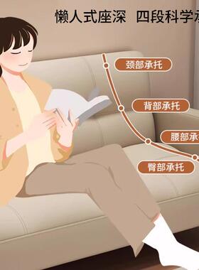 多功能折户叠沙发单床用布艺沙发简易客63847厅出租房折叠床懒人