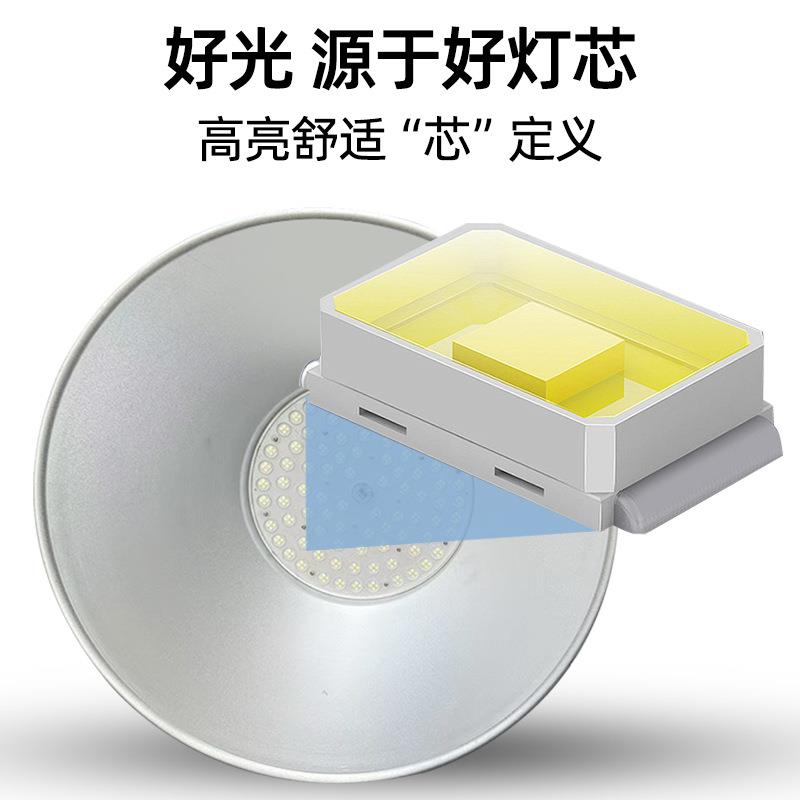 L业ED工矿灯工厂加灯厚足瓦工球内天棚灯场室篮球场羽毛球场地天