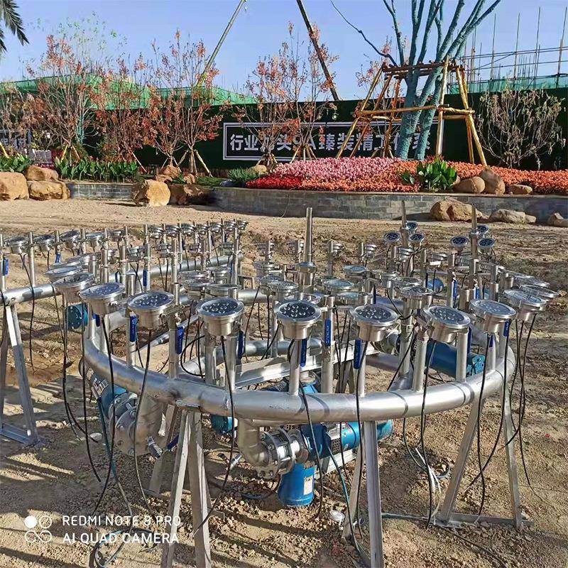 广旱设场音乐泉厂家水QWX129池喷鱼池波光水幕电影全喷套备控制系