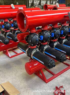 4心寸过滤滤器农业砂石叠RJP片溉离首部系统过器农田灌过滤器