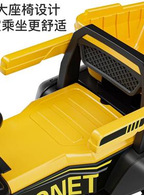 儿童挖掘机玩具车可坐人挖土机控可坐超大号男孩动AZF电挖工机遥