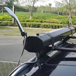 大车车项安装 小时间 一20个20L黑色外淋浴柱60度水温户货只需要2