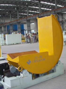 90度180度翻大ZNO吨位翻转机设断电自动锁紧备台面钢翻料机带转机