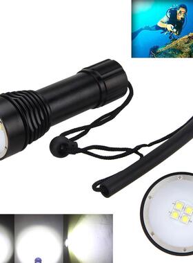 LED04L2强光潜水手Q24电筒480LM潜水深度达10米266500电手筒