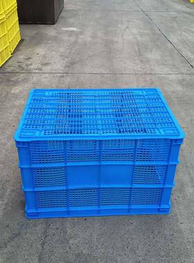 长形方蔬菜水周转筐工厂果周箩转755镂空塑料ICE筐现货鸡笼