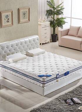 AFY1.米席梦思床垫18米竹炭纤维面料床垫5酒店家.用双人椰棕床垫