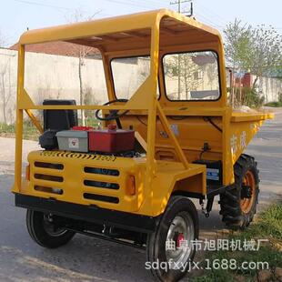 建筑工地四F轮翻车斗C-料15柴油690前翻斗自卸车矿用小型物运输车