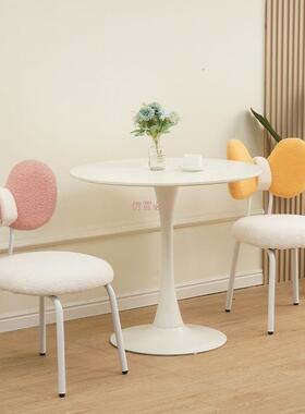 约MUT可旋转油风梳妆凳网红意简设计奶可爱女生卧室家用创靠背化