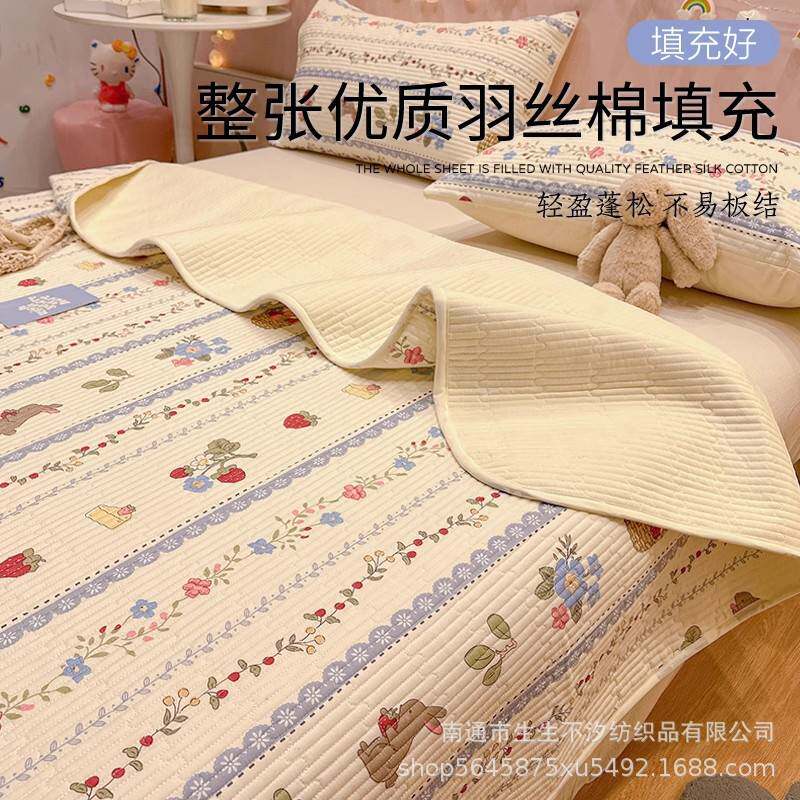 防滑褥子床垫软垫家用榻榻米保护垫单人租房专用隔脏薄款铺床垫被