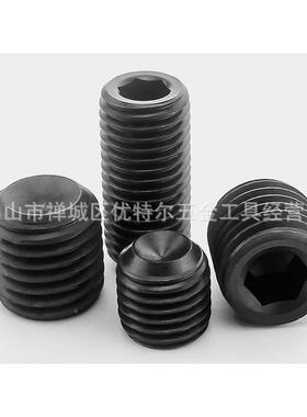 驰GGLDIN916合金12.9级细牙无头钢丝机米内六角紧定M6-鹏M螺12