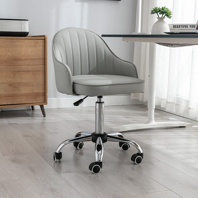 电脑椅职员椅靠背休闲办公座椅升降旋转万向轮宿舍大学生书桌转椅