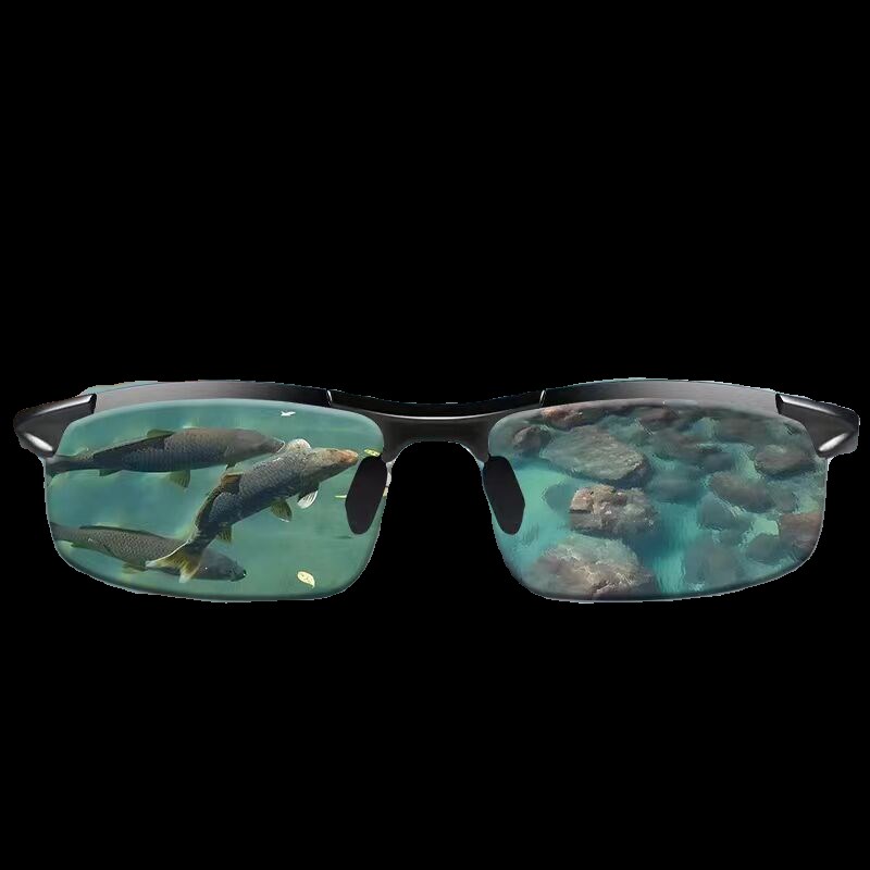 德国技术钓鱼看漂专用偏光眼镜男高清湖泊射鱼捕鱼开车变色墨镜