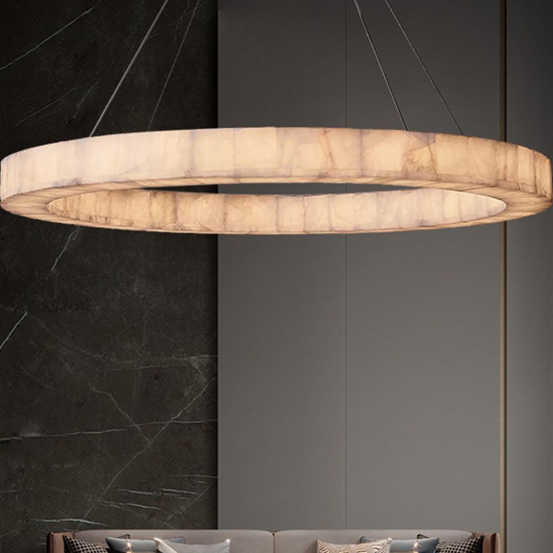 西班牙大理石客厅吊灯设计师现代极简主义创意客厅餐厅卧室酒吧无