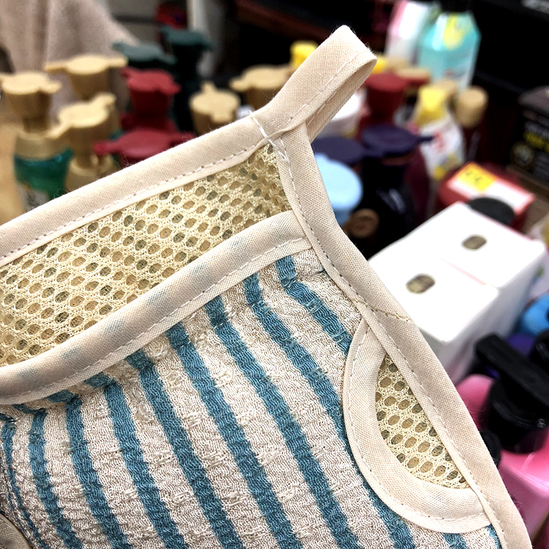 韩国澡巾搓澡巾家用澡巾女士细砂柔软搓澡巾 洗澡巾搓灰浴擦不疼