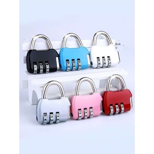 迷你指纹锁小锁小锁密码挂锁秘密锁密码挂锁大号防撬防水防锈安全