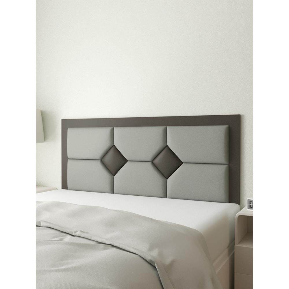 床头板软包靠背垫挡榻榻米床头靠板皮革贴墙F97SM89M自的无头床软