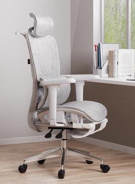 E4二人体工家学椅代1可趟透气电脑椅办E14公椅用电竞椅