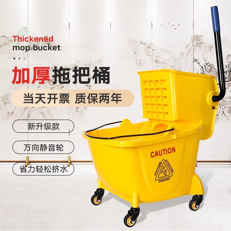 商用家用免手洗长方形拖把