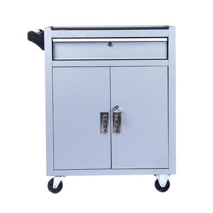 单抽双开门工车汽具修修506车间抽屉式 带轮维工箱五金收纳柜储具