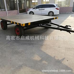 平板拖车3吨宽平体胎板拖可转向牵引拖车车重型平982板拖车
