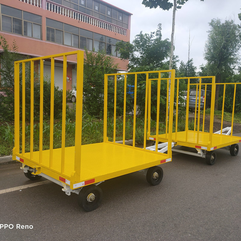 小型两栏式牵引物料搬运车