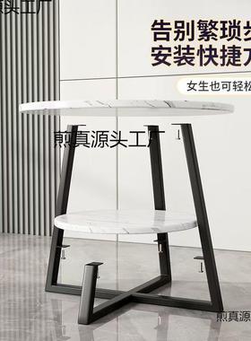 沙发边几摆件边床租头柜小几茶几客厅家用窄双极层出屋租房小UUG