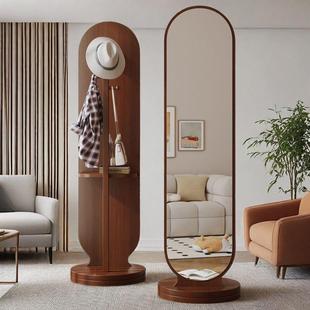 化妆全身镜落地用镜家旋穿衣镜试衣镜女生卧室镜宿舍移动转KIM衣