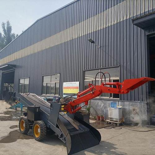 生产矿用扒渣机 履带刮板出渣机 新款滑移底盘斜井挖掘扒渣机