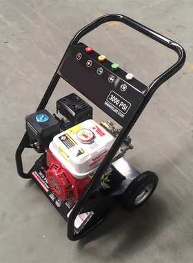 7HP汽油高压清洗机200bar洗车洗地外贸 家用商用物业保洁户外