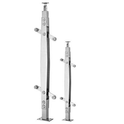 厂家直供不锈钢立柱家装楼梯扶手阳台立柱可来图来样定制规格颜色