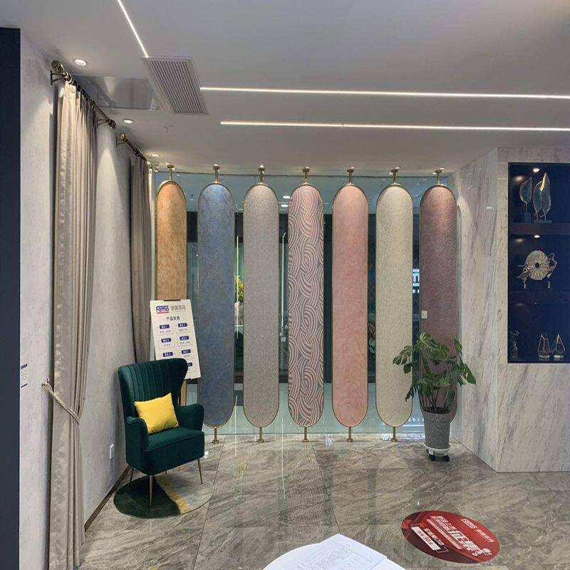 艺术漆展示架墙布展架木地板展具软包架窗帘旋转架铝扣板样品布艺