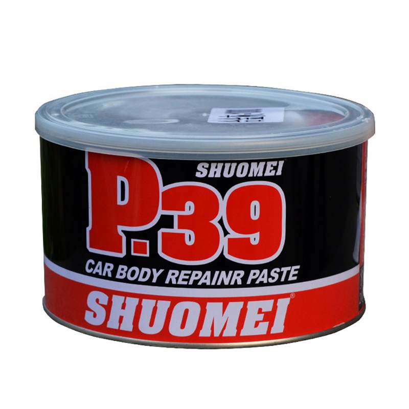 P39合金原子灰300度耐高温导电金属钣金灰轮毂修补静电喷涂腻子