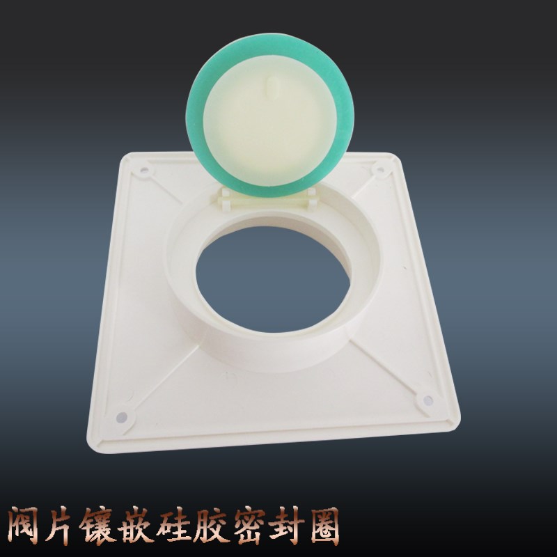 烟道止逆卫生间单向止回隔离器防臭浴霸排风逆止