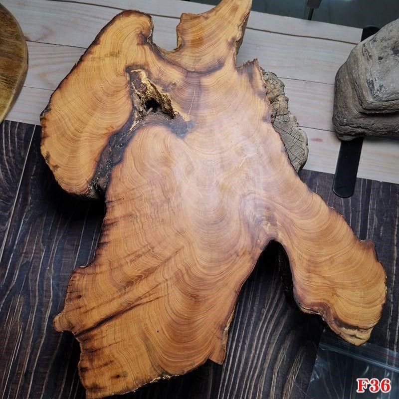 太行崖柏陈化大料壶垫干泡台茶盘底座原木毛料木质花架奇石摆件