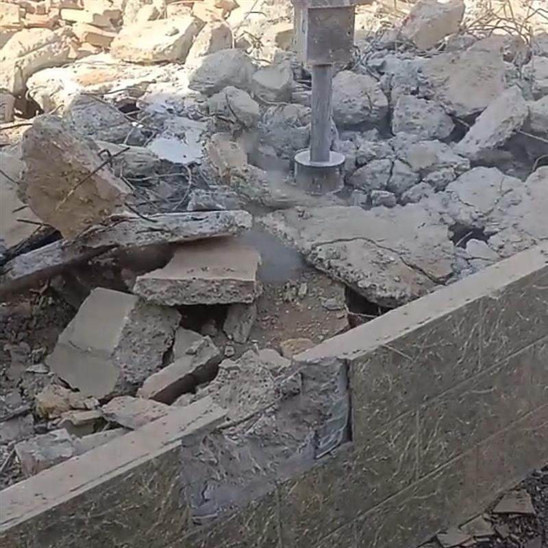 挖土机破碎锤钎杆大头蘑菇头爆钢筋怪手配件8钎杆之1钎杆